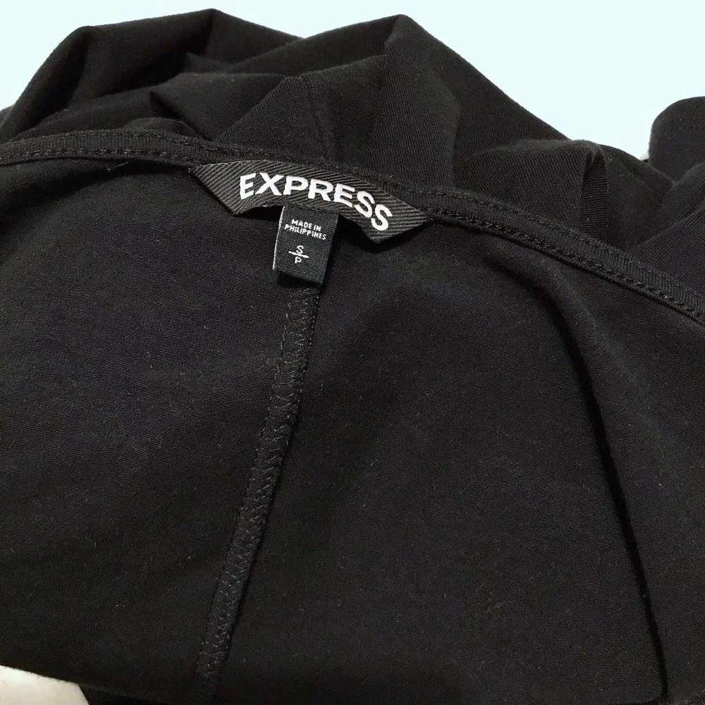 ❌SOLD❌ Express Black Long Sleeves Dress Women S - Picture 9 of 10